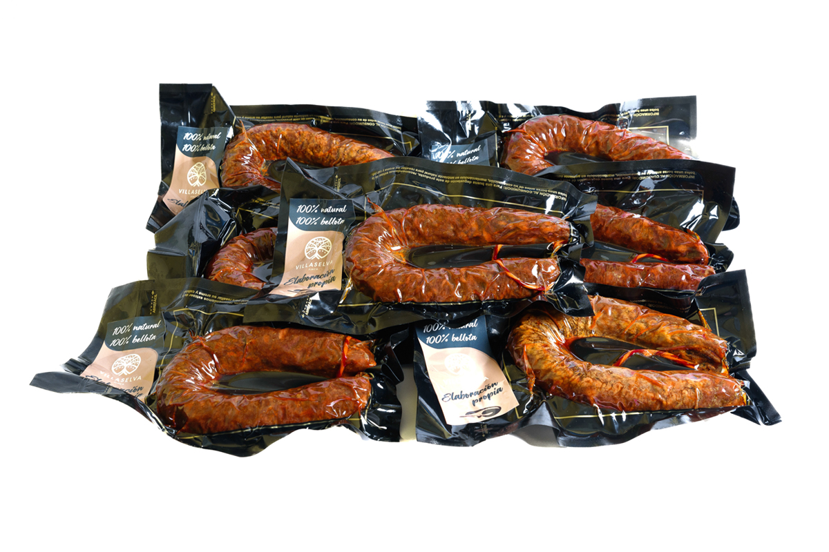 LOTE 5 KG LONGANIZA IBÉRICA 100% PURO DE BELLOTA
